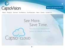 Tablet Screenshot of capsovision.com